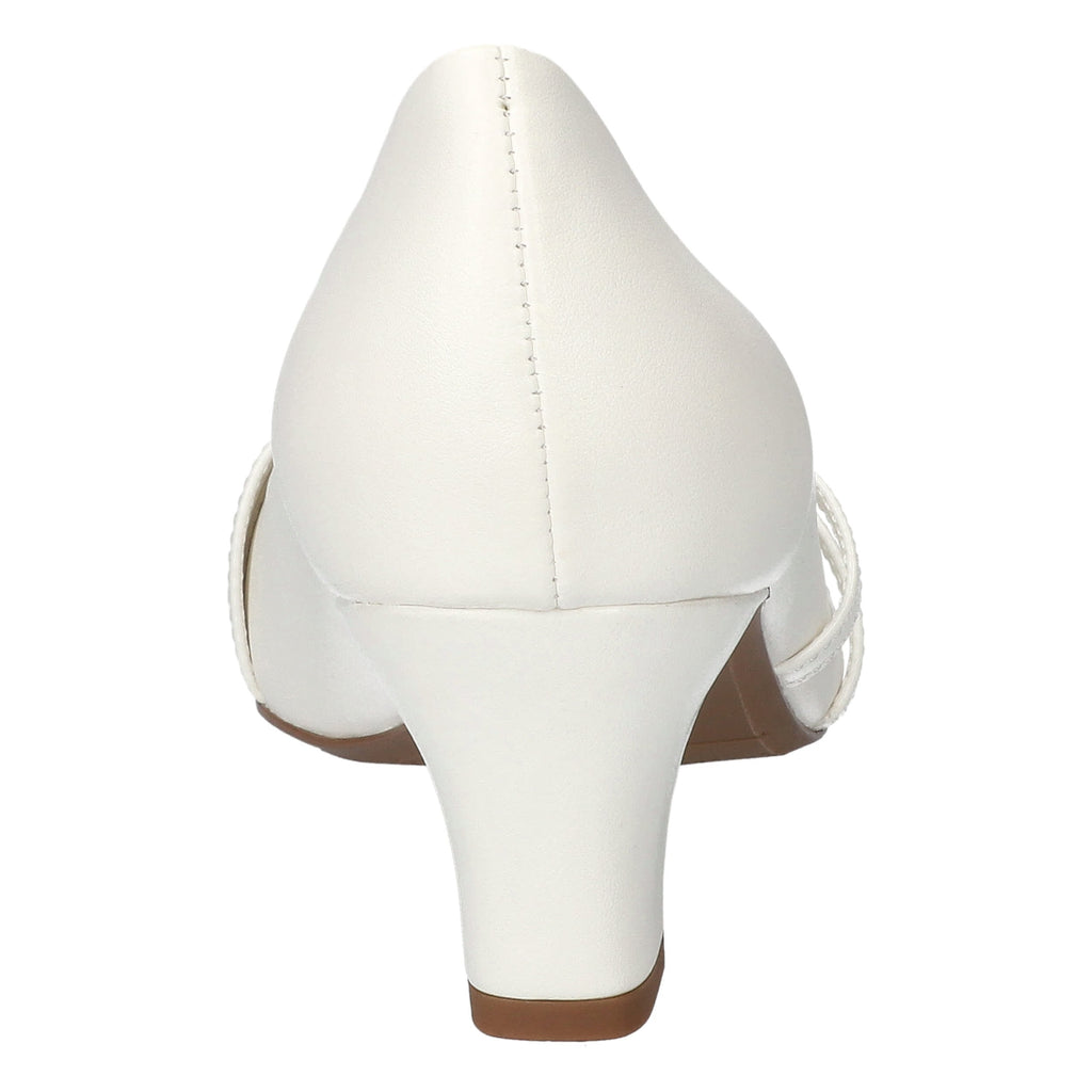 Easy Street Women's Cristiny White Pumps