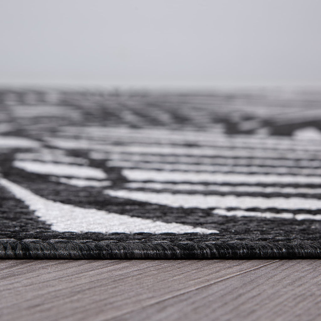 World Rug Gallery Palm Collection 5'x7'