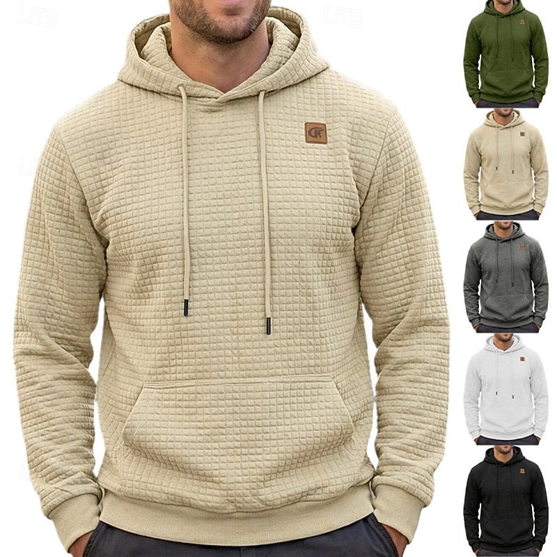 Merrick | Strukturierter Kapuzenpullover