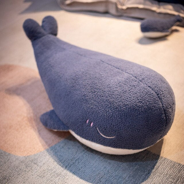 Charming Cuddly Blue Whale Plush Toy