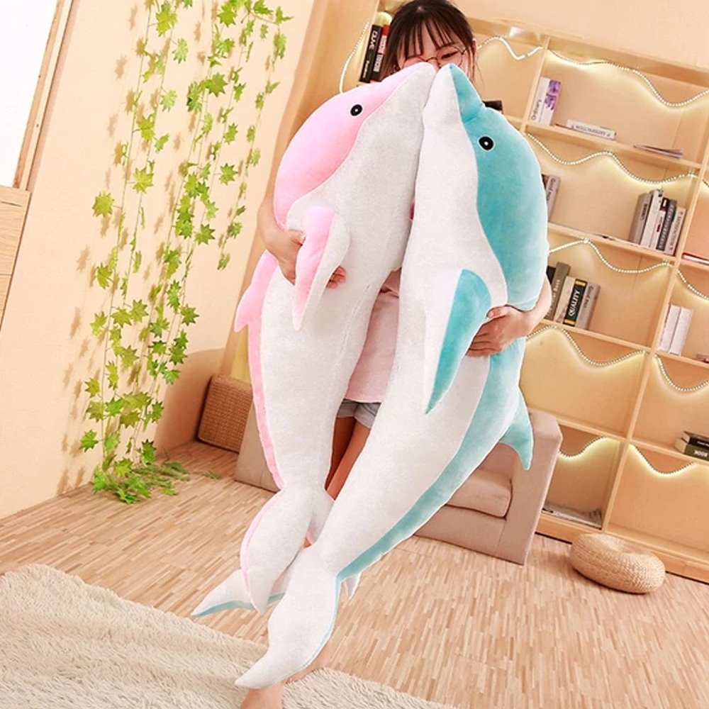 Aqua & Pink The Dolphins