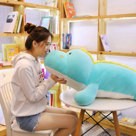 Snuggle Up with Arlo the Adorable Giant Dinosaur Plushie!