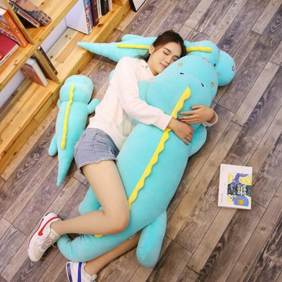 Snuggle Up with Arlo the Adorable Giant Dinosaur Plushie!