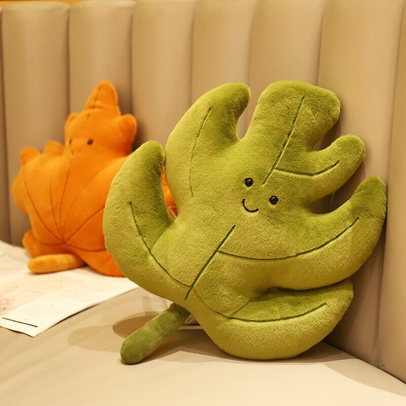 Cozy Autumn Leaves Plushie Collection