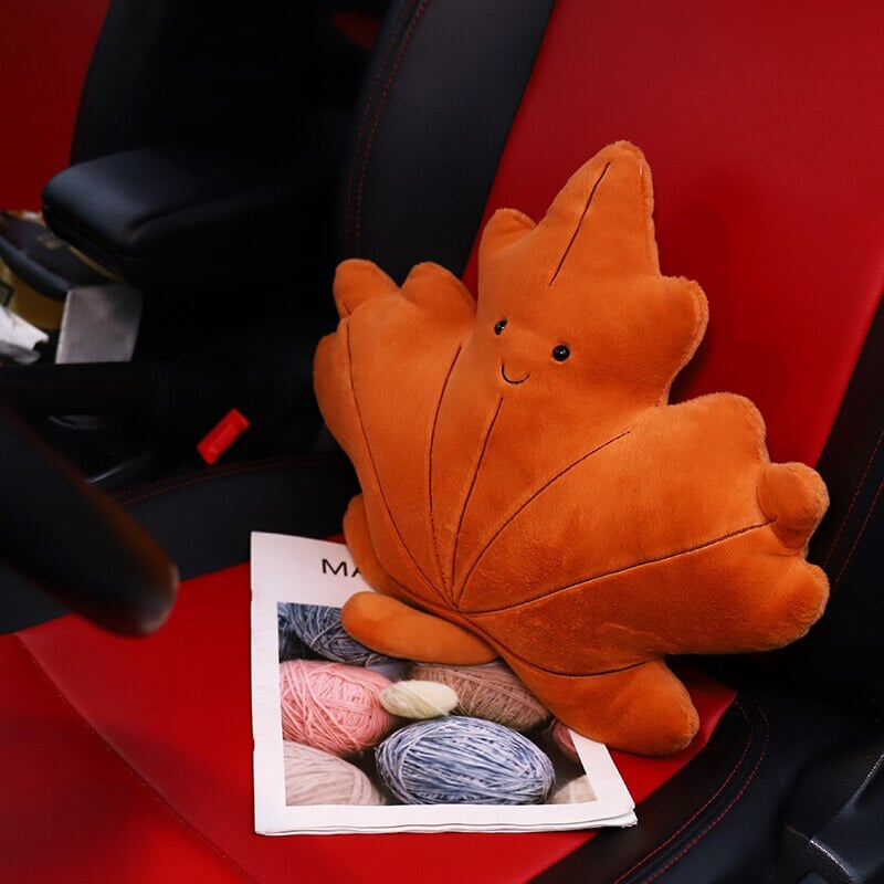 Cozy Autumn Leaves Plushie Collection