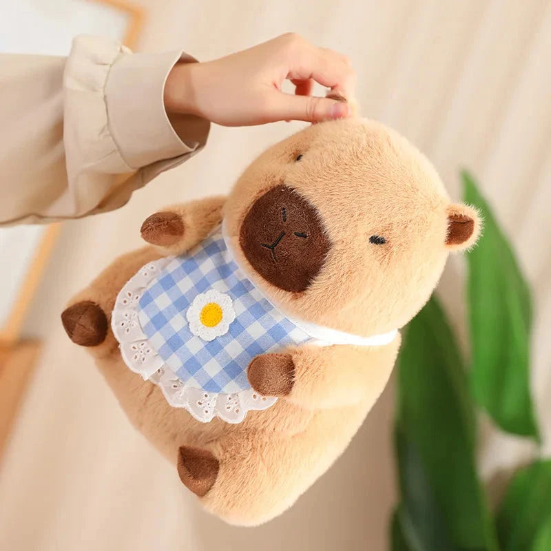 Baby Capybara Animal Dress-up Plushie Collection