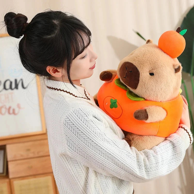 Baby Capybara Animal Dress-up Plushie Collection