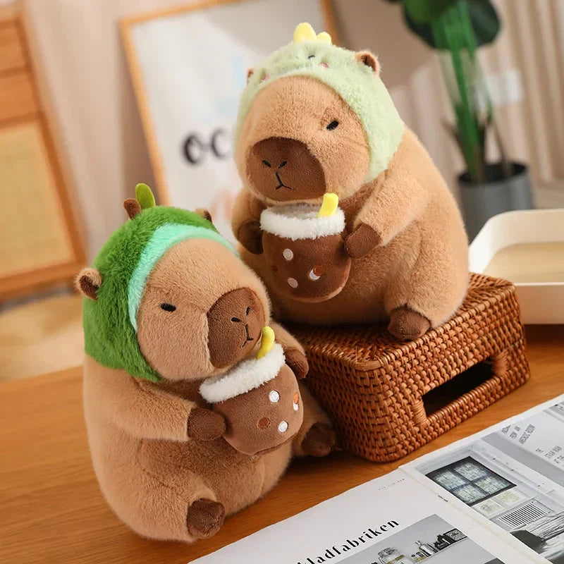 Adorable Baby Capybara Dress-Up Plushie Collection
