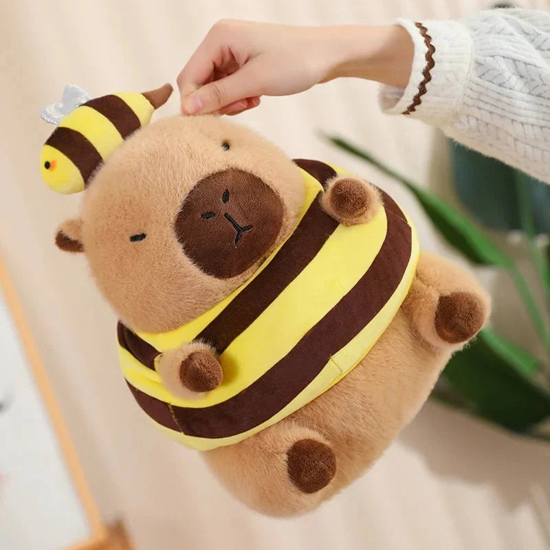 Adorable Baby Capybara Dress-Up Plushie Collection