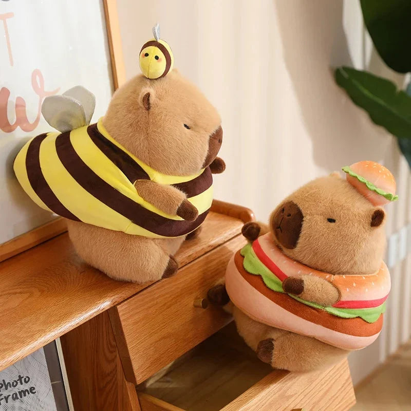 Adorable Baby Capybara Dress-Up Plushie Collection