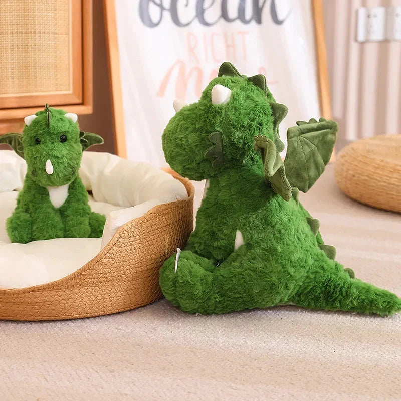Adorable 2-in-1 Plush Baby Dragon Egg Companion