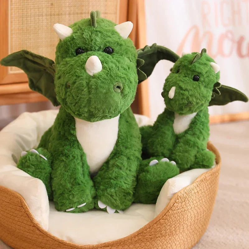 Adorable 2-in-1 Plush Baby Dragon Egg