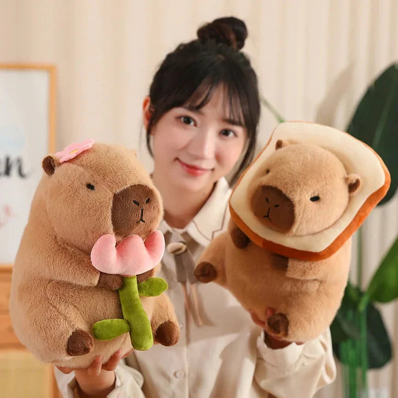 Adorable Kawaii Capybara Dress-Up Plush Toys for Babies