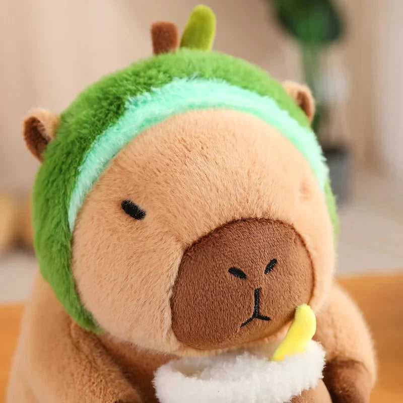 Adorable Kawaii Capybara Dress-Up Plush Toys for Babies