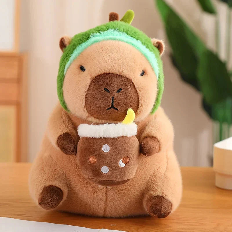 Adorable Kawaii Capybara Dress-Up Plush Toys for Babies