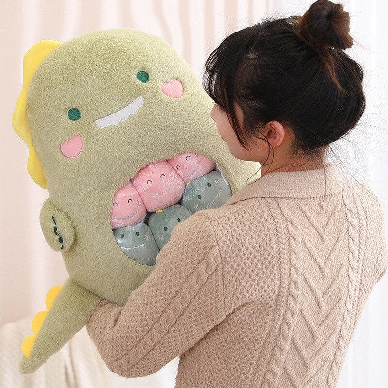 Adorable Plushie Collection: Koala, Dino, Bunny & Panda Friends in a Fun Bag!