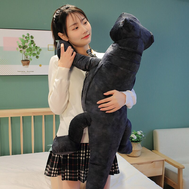 Baja the Adorable Black Komodo Dragon Plush Toy