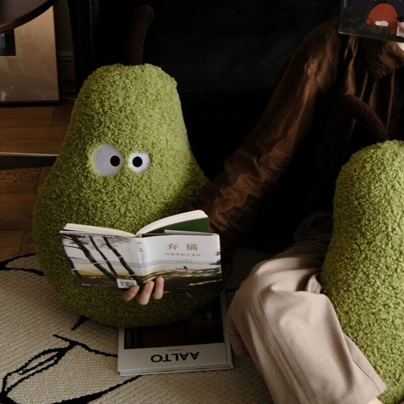 Adorable Big Pear Pal Plush Toy