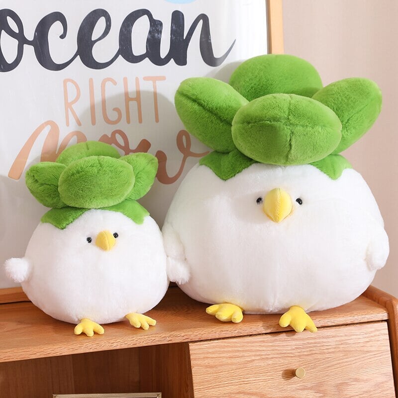 Adorable Birdie the Bok Choy Chicken Plush Toy