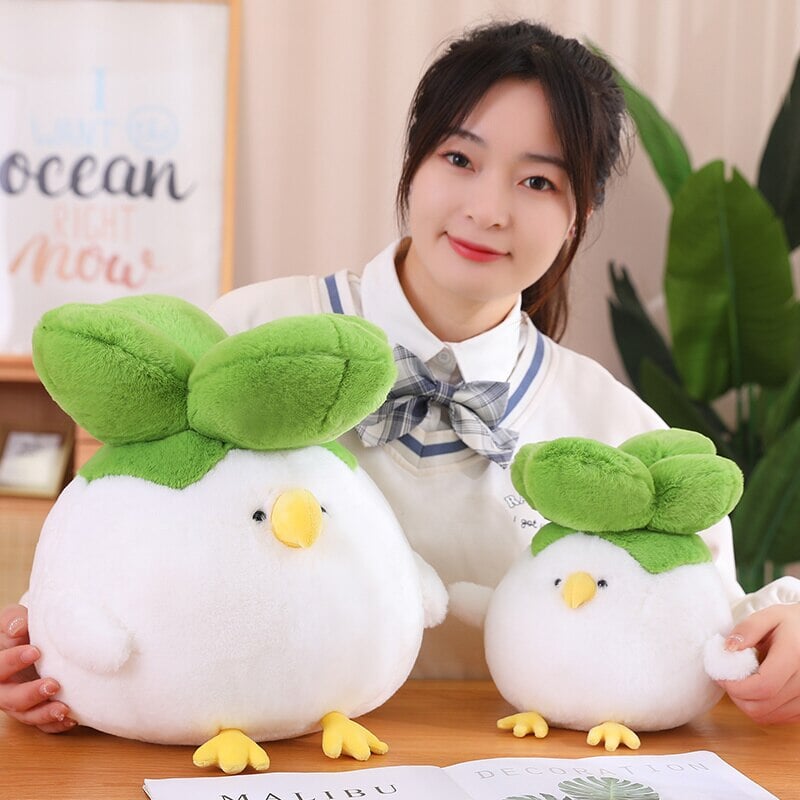 Adorable Birdie the Bok Choy Chicken Plush Toy