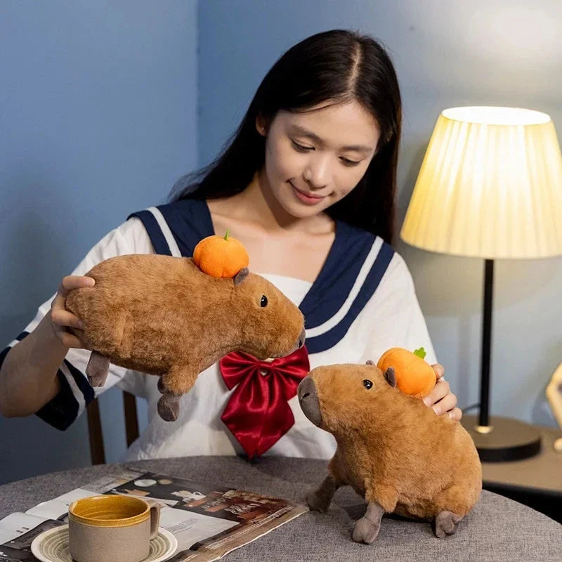 Biscuit the Derpy Capybara Plush