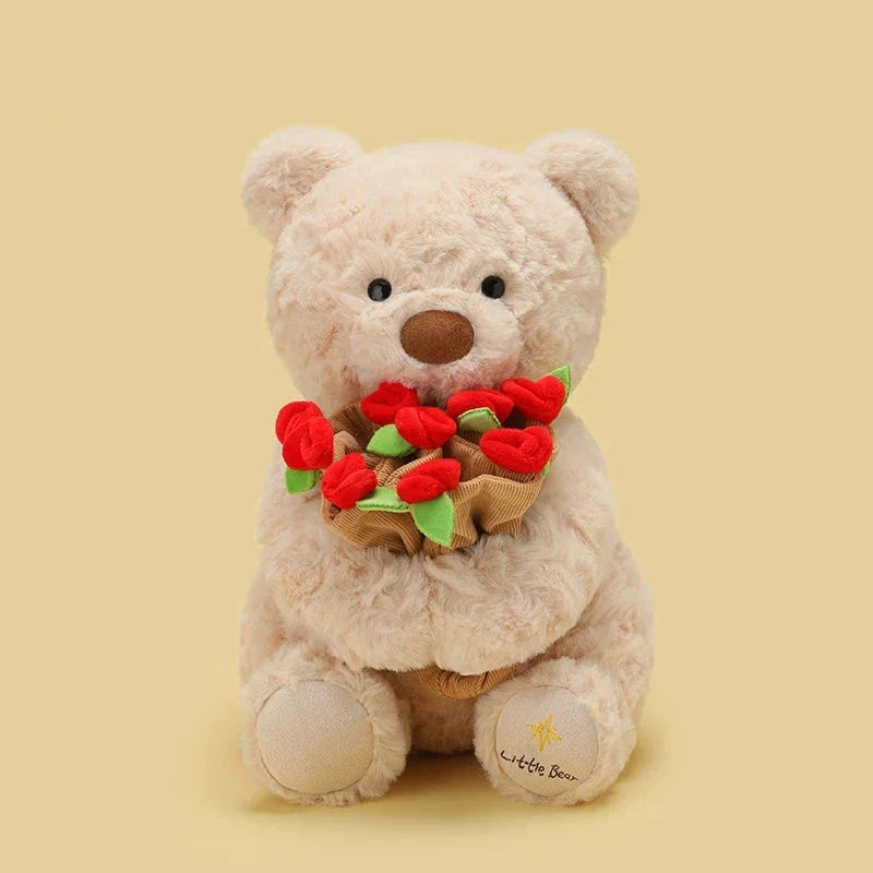 Bloomie & Maple the Rose Bear Plushies