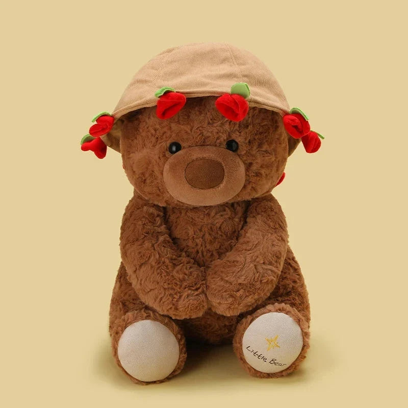 Bloomie & Maple the Rose Bear Plushies