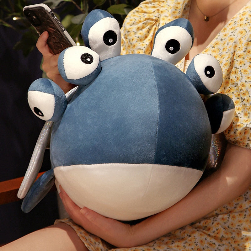 Magical Blue Winged Alien Whale Plush Toy