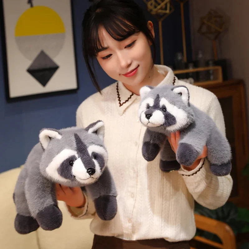 Boomer the Fluffy Raccoon Plushie