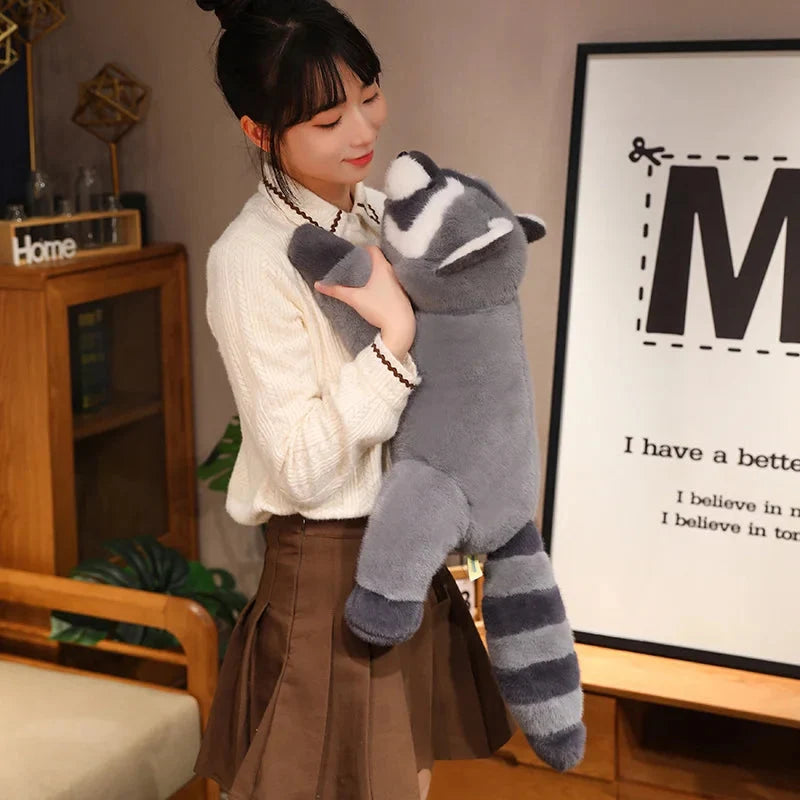 Boomer the Fluffy Raccoon Plushie