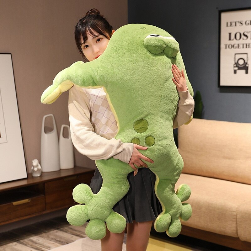 Cuddly Brogy the Enormous Frog Plush Toy