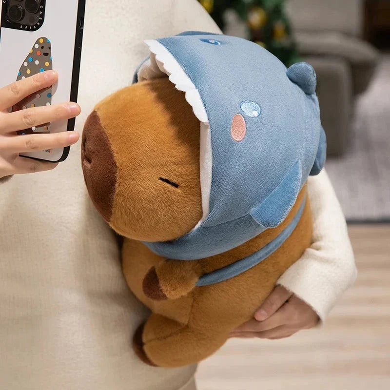 Capybara Animal Cosplay Hat Plushies