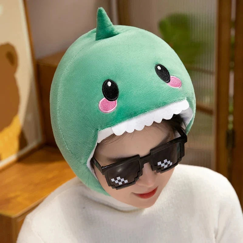 Capybara Animal Cosplay Hat Plushies
