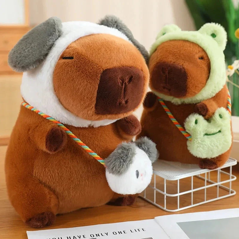 Capybara Frog Besties Costume Plush