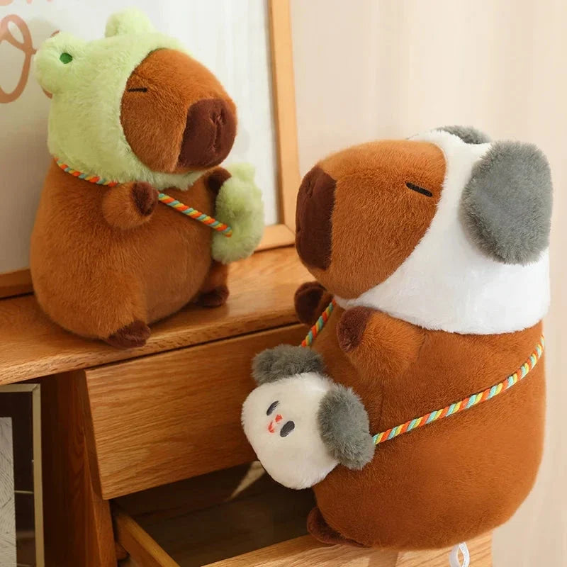 Capybara Frog Besties Costume Plush