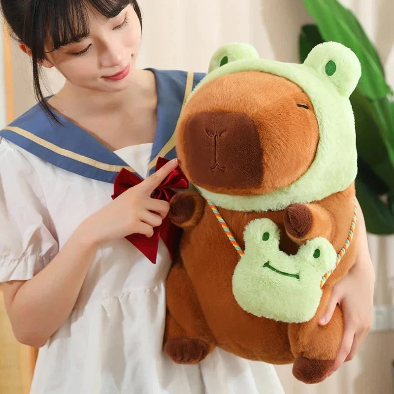 Capybara Frog Besties Costume Plush