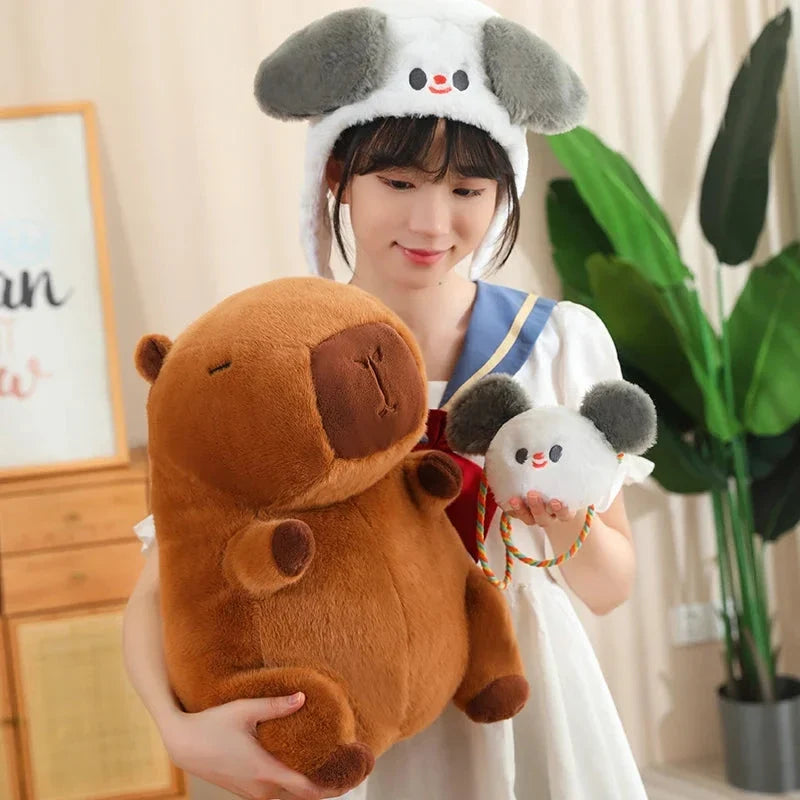 Capybara Frog Besties Costume Plush