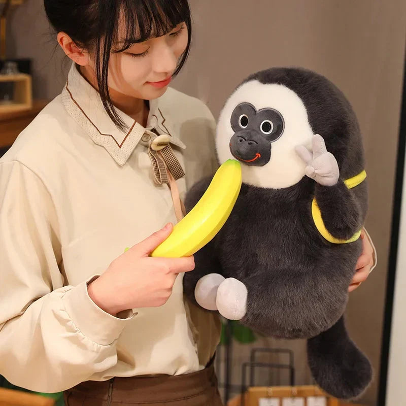 Carys, the Adorable Colobus Monkey Plush Toy