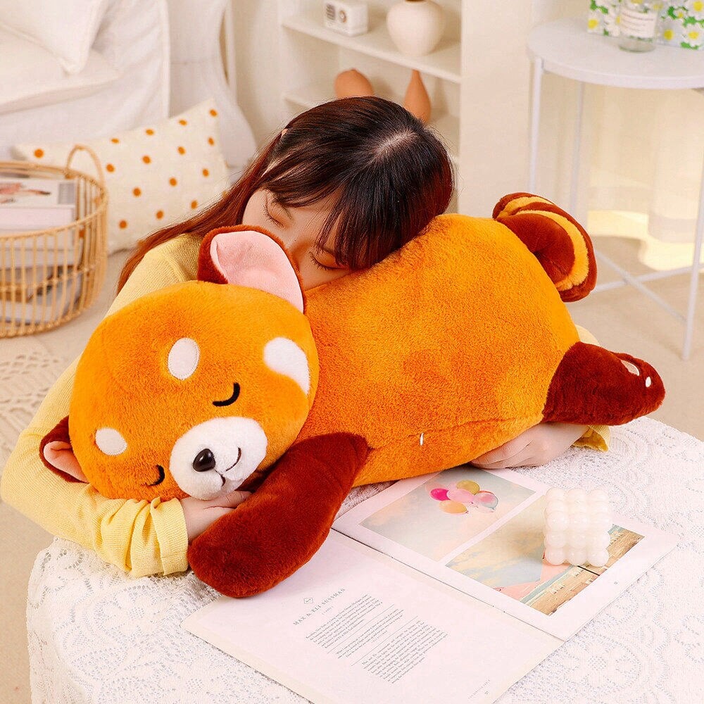 Chai the Sleeping Red Panda Plushie