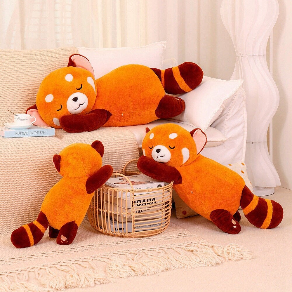 Chai the Sleeping Red Panda Plushie