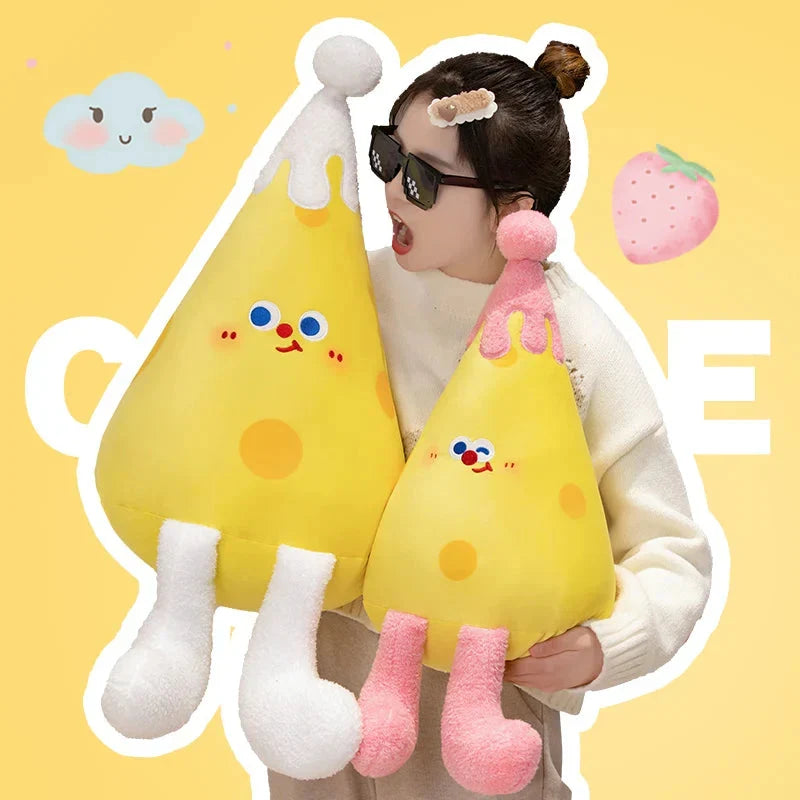 Adorable and Joyful Cheese Plush Toys