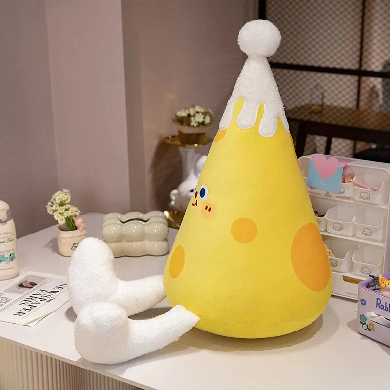 Adorable and Joyful Cheese Plush Toys