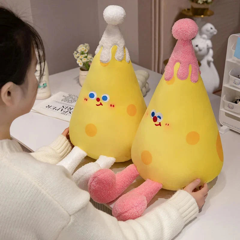 Adorable and Joyful Cheese Plush Toys