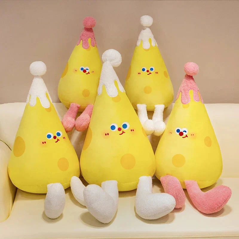 Adorable and Joyful Cheese Plush Toys