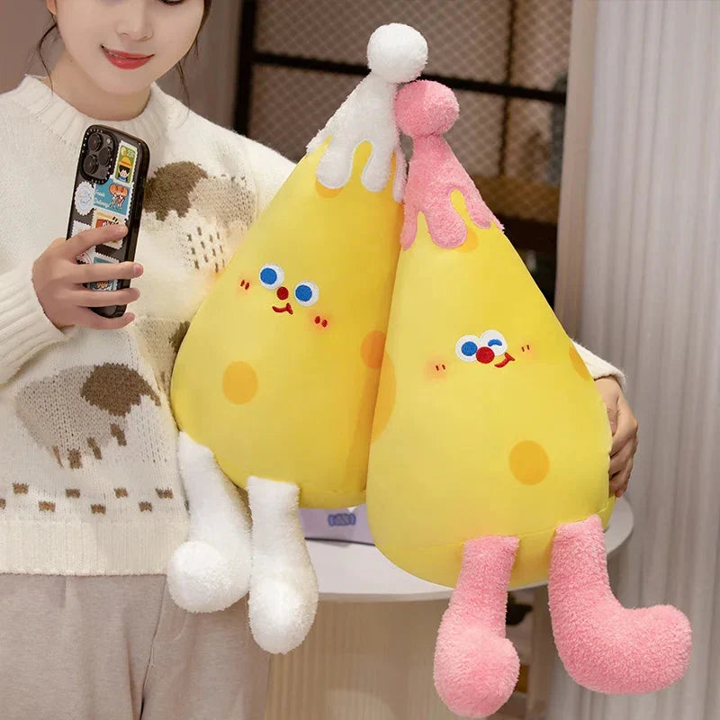 Adorable and Joyful Cheese Plush Toys
