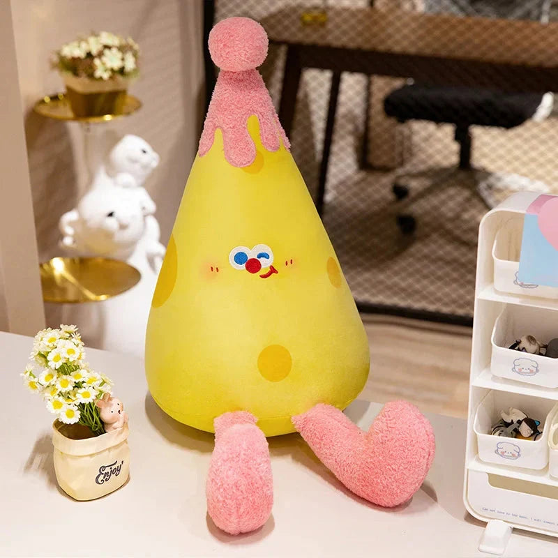Adorable and Joyful Cheese Plush Toys