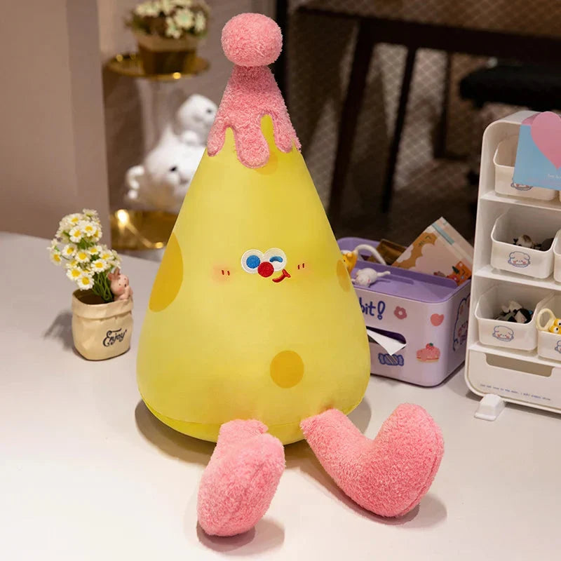 Adorable and Joyful Cheese Plush Toys