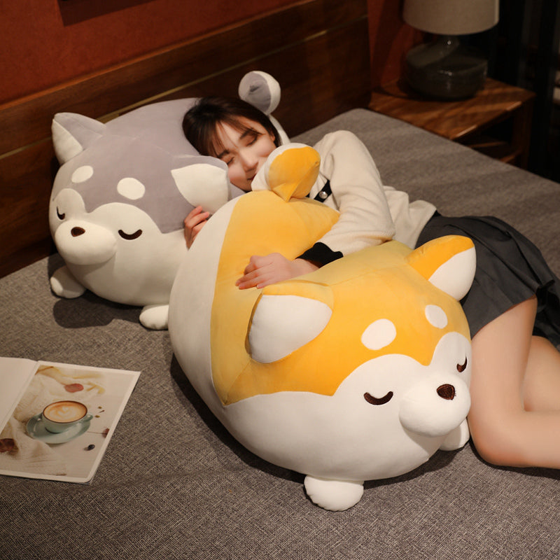 Adorably Chunky Shiba Inu Squad Plush Toys
