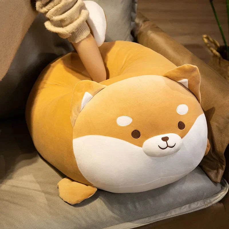 Adorable Chonky Shiba Squad Plushies - Your New Cuddly Companions!