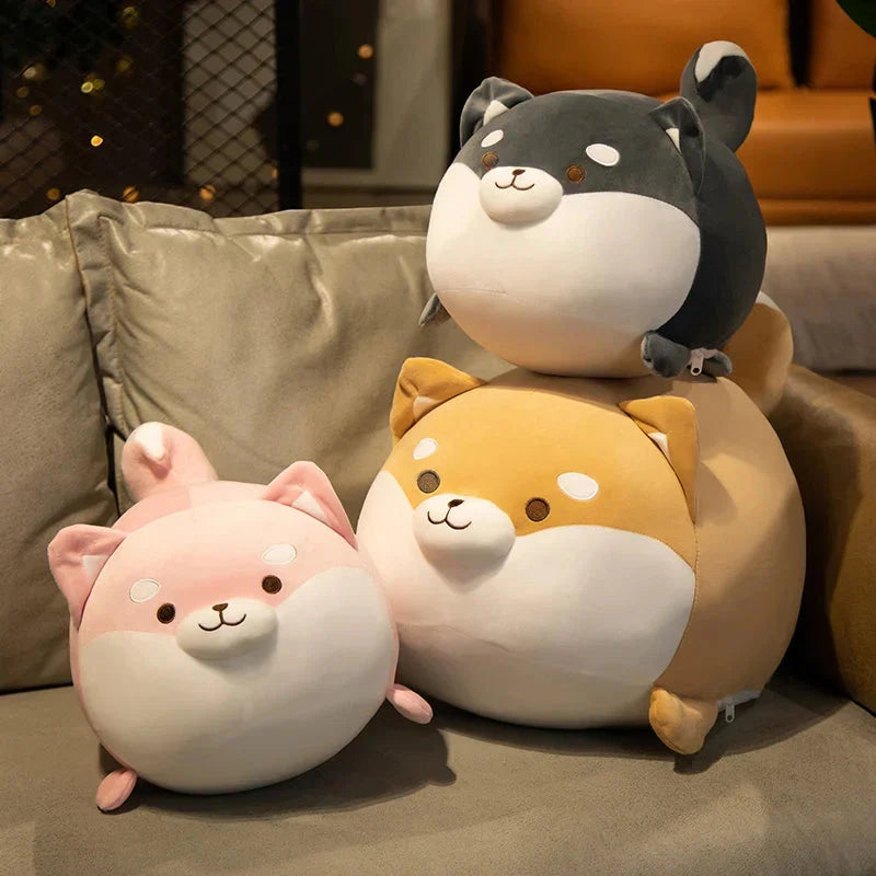 Adorable Chonky Shiba Squad Cuddly Plushies
